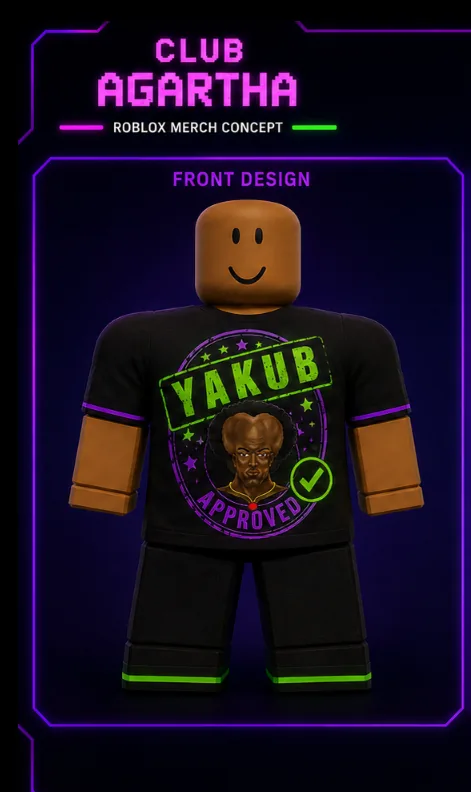 Alternate Yakub shirt development render