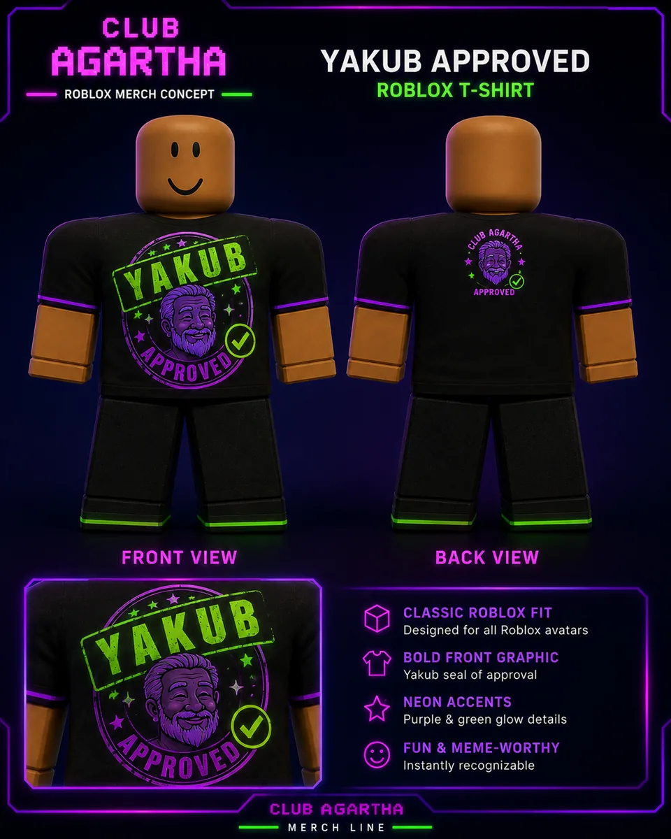 Yakub Approved tee development plate
