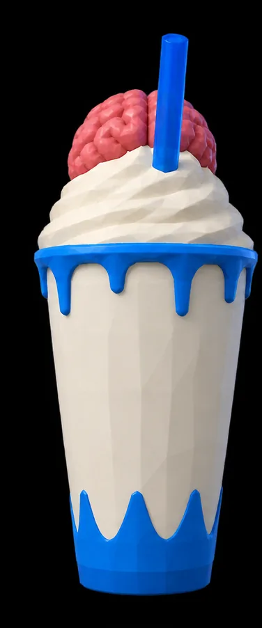 Rear view of the Brainshake