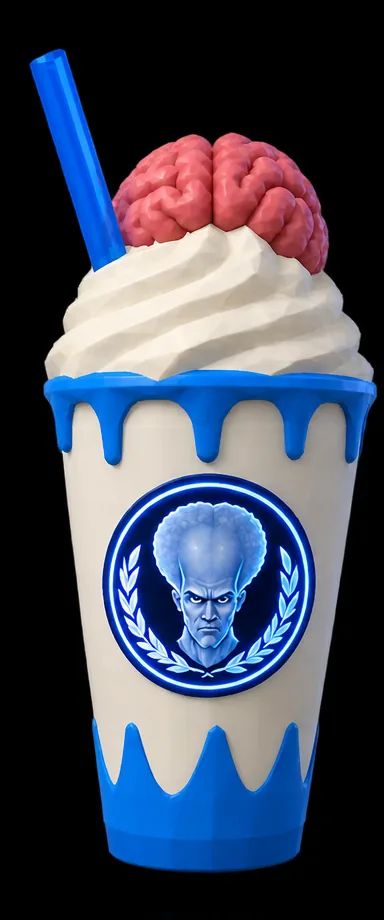 Front view of the Brainshake