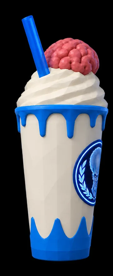 Left view of the Brainshake