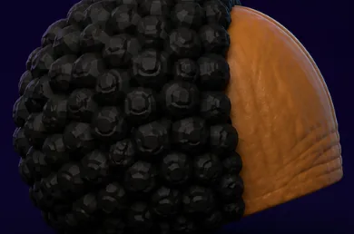 Right view of the Forehead Hat