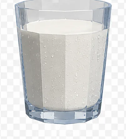 Right view of an Agarthan Milk glass