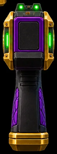Rear view of the Club Agartha portal device